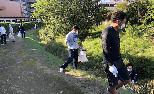 地域活動への参加 写真