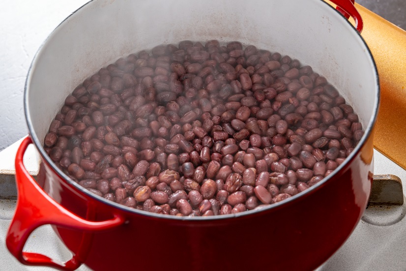 ポリフェノールたっぷり 時短簡単煮小豆
