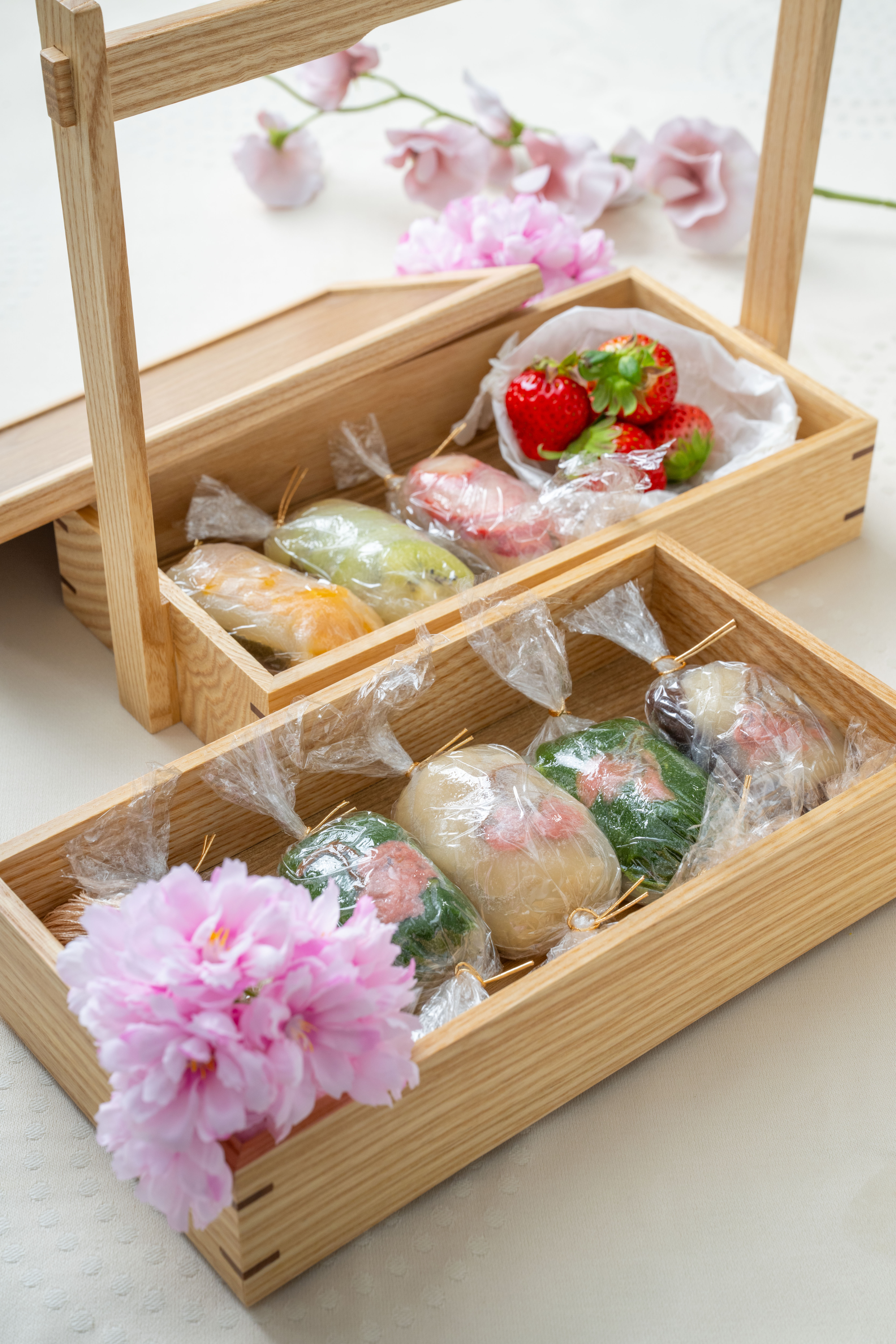 巻くだけ簡単！ライスペーパーもち