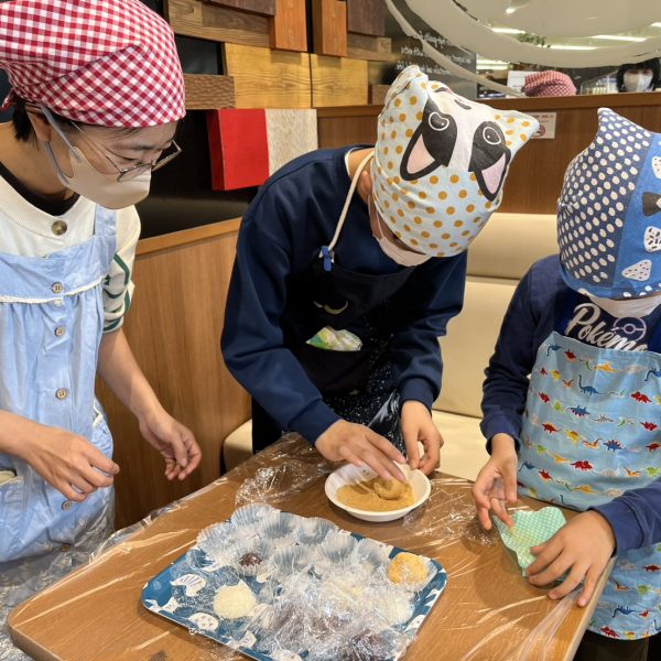 廿日市住吉店「おはぎづくり体験」の開催【食育推進】サムネイル画像