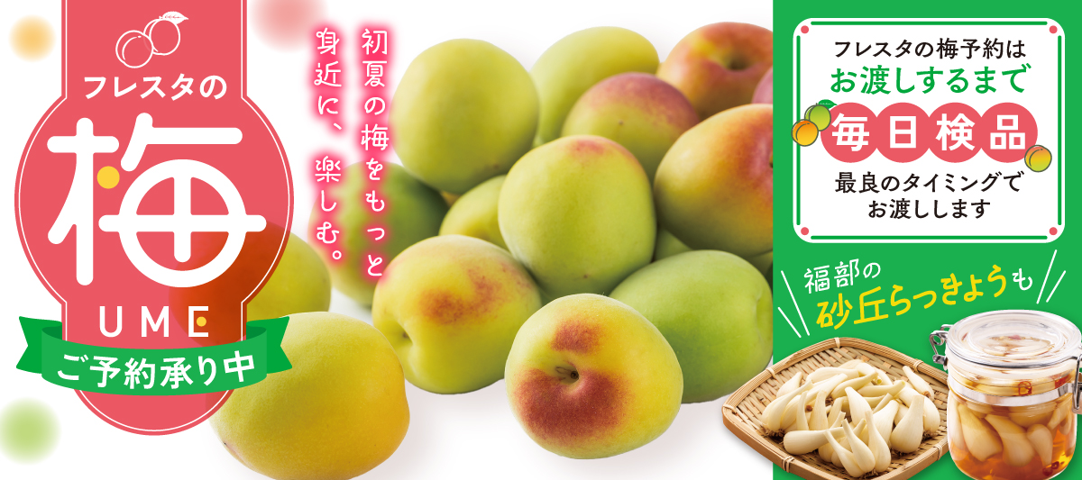 【2026年】梅・らっきょうのご予約承り中！