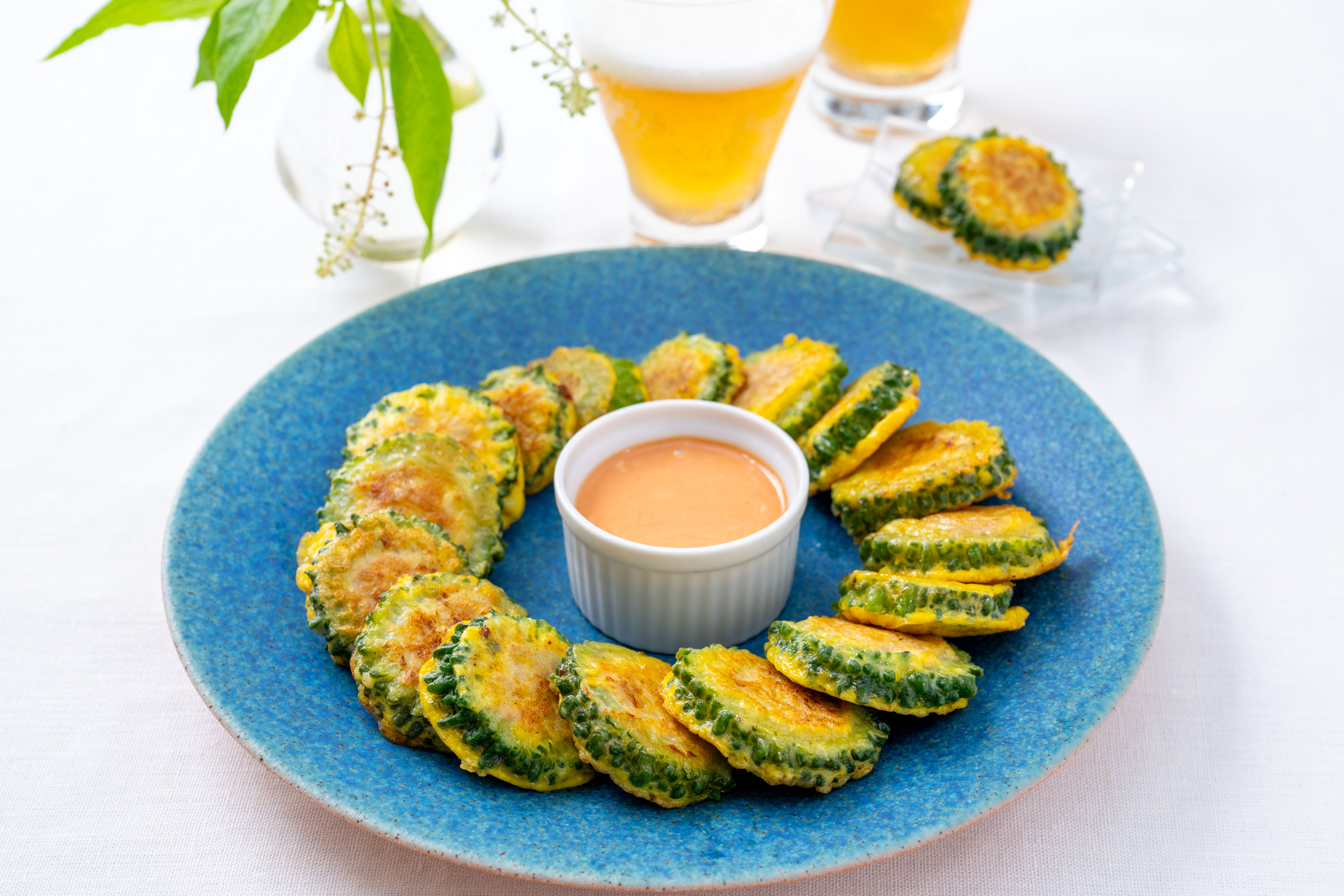 食べやすい!ゴーヤの黄金焼き